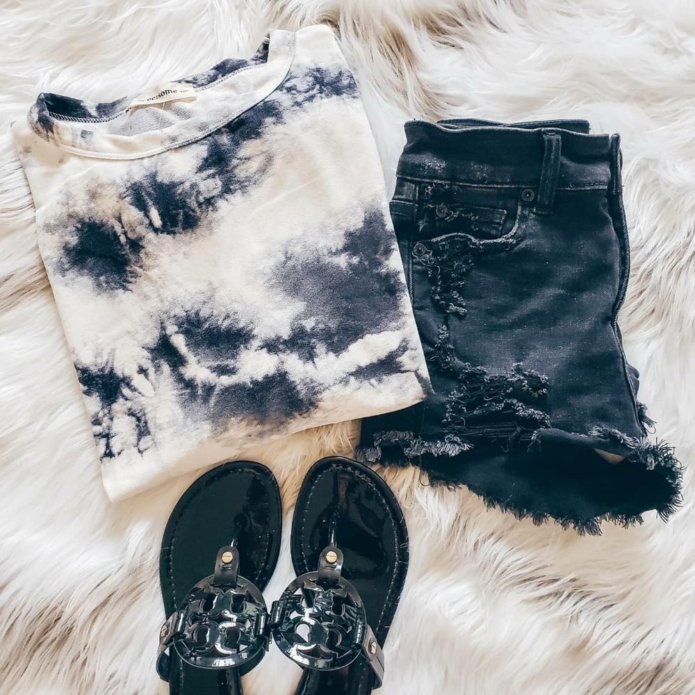 Tie Dye Long Sleeve Pullover Top
